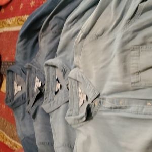 Denim shirts